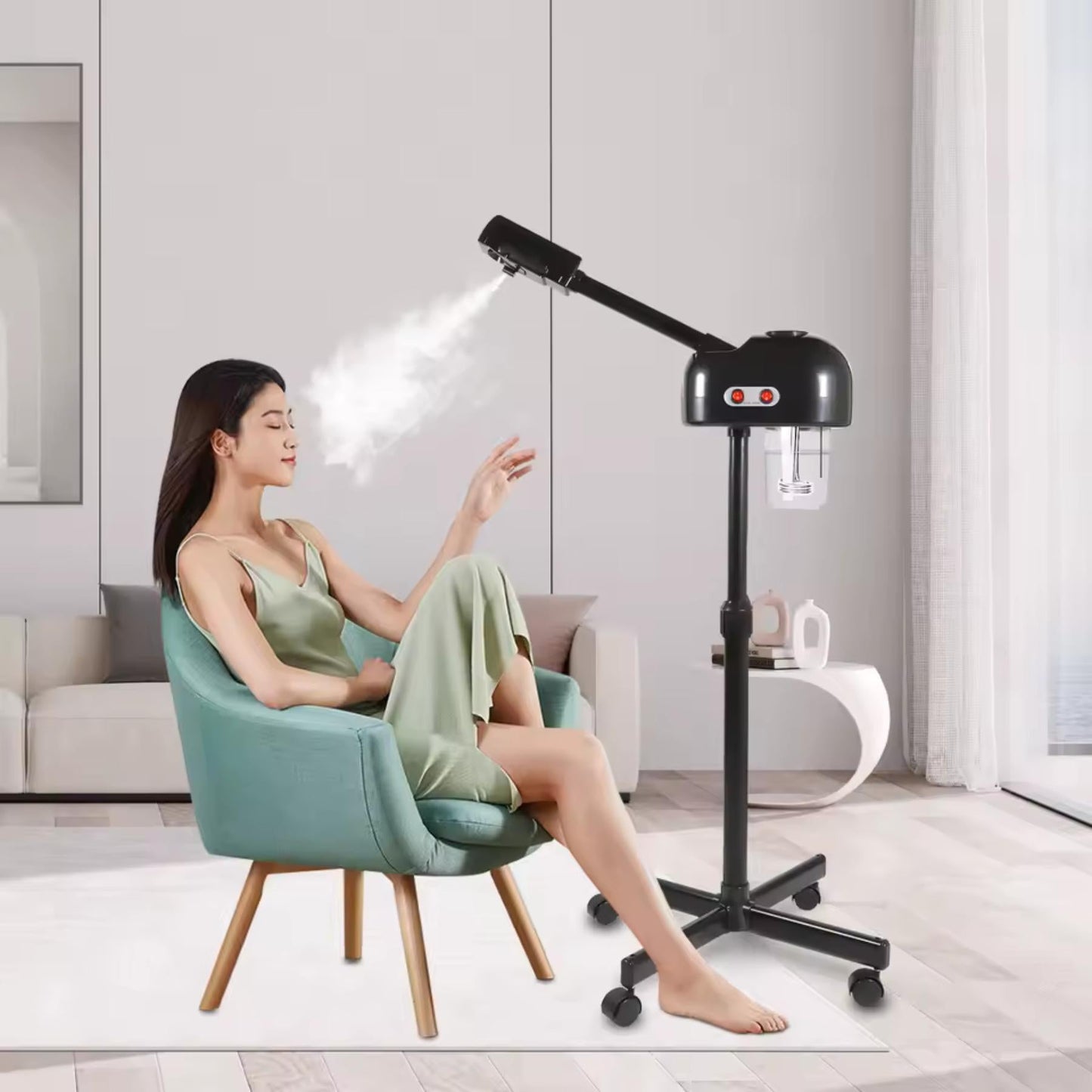 Diffuseur de Vapeur Facial – Hydratation et Purification Profonde de la Peau