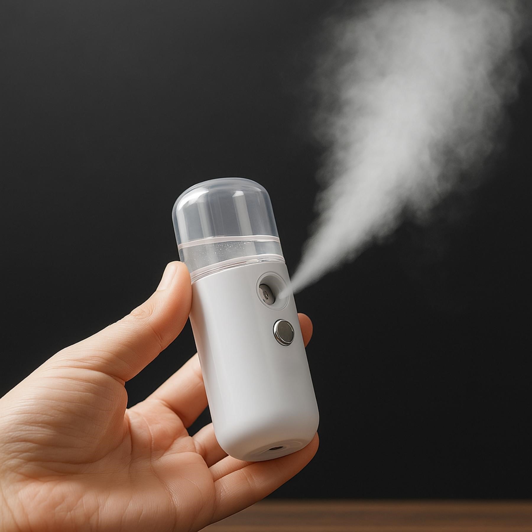 Vaporisateur Portable – Hydratation Instantanée et Pratique